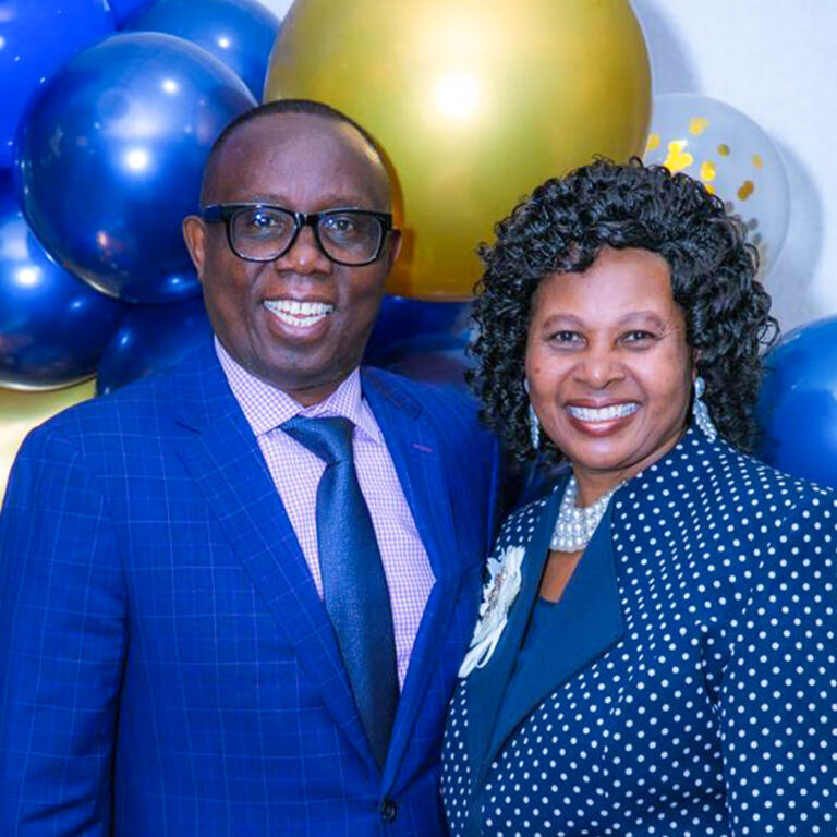 Bishop Jackson and Rev Lucy Kingori: Overseer Neema Gospel Church